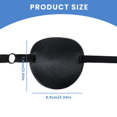 3D groove design of Gabrella eye patch relieving eye pressure