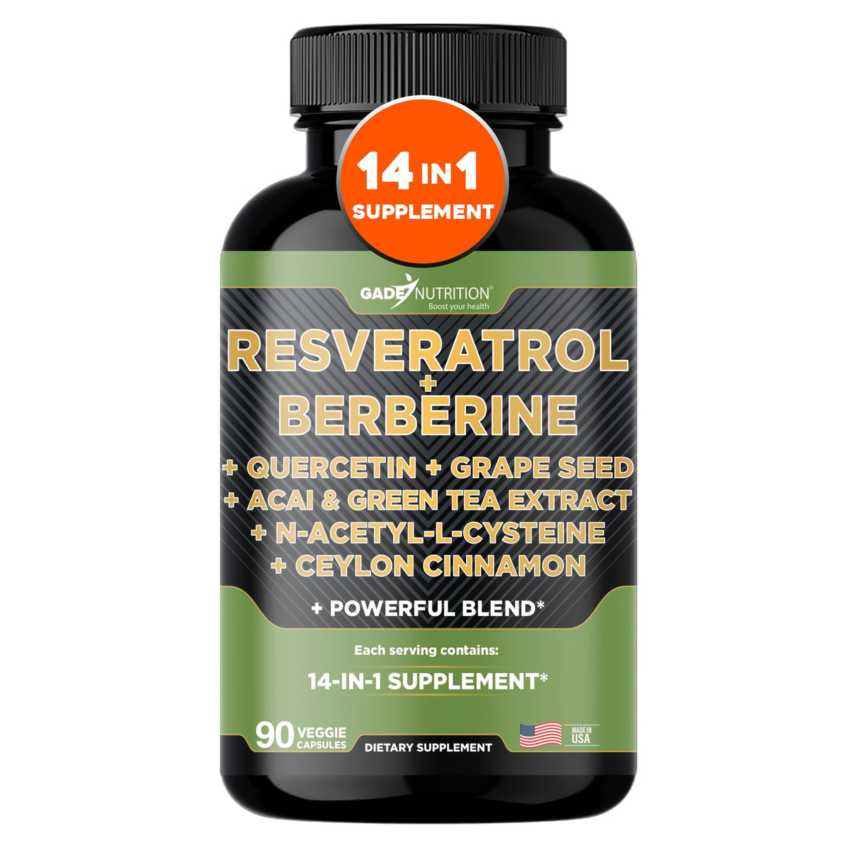 Gade Nutrition 14-in-1 antioxidant complex hero image