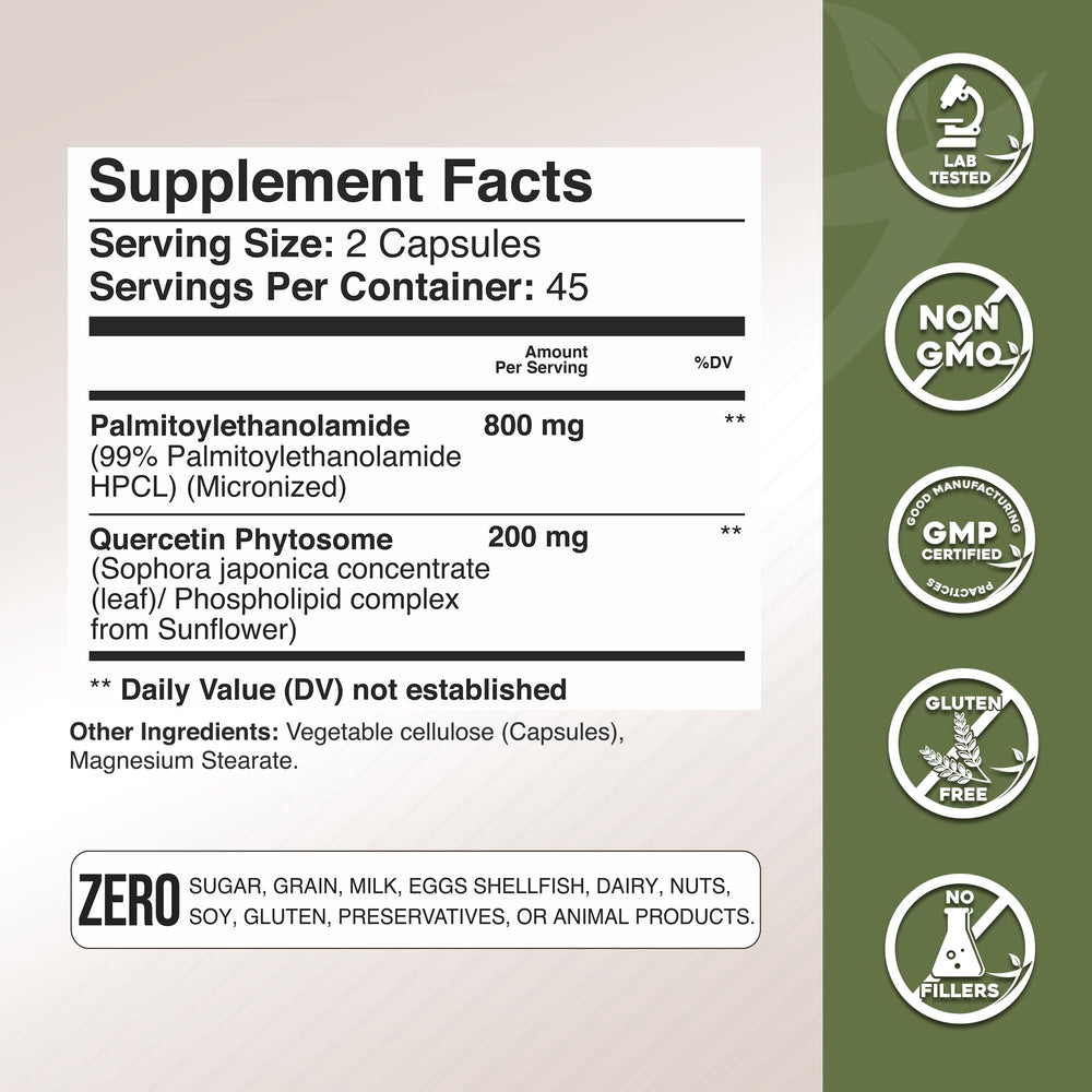 Micronized PEA 99% purity visual