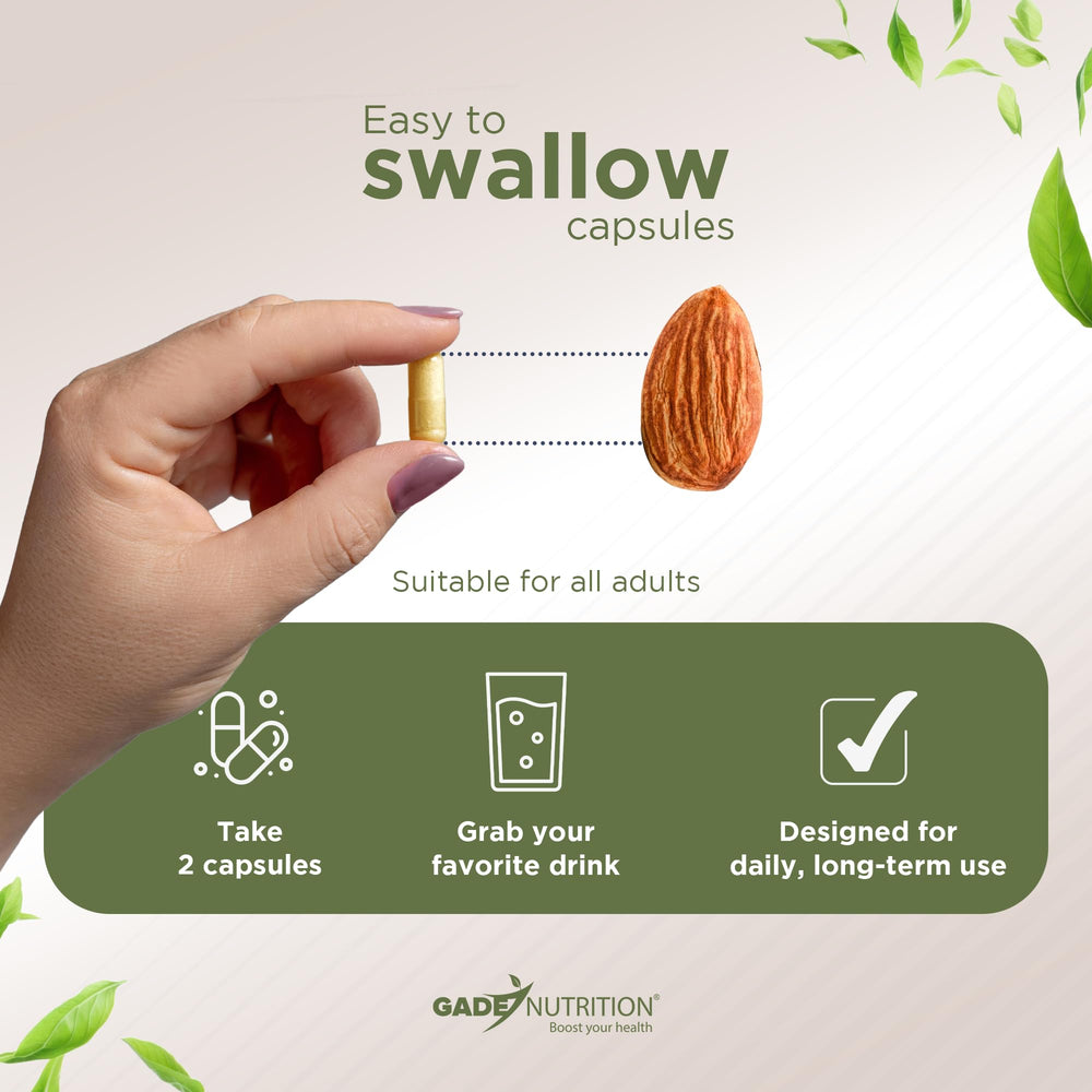 Quercetin Bromelain capsules poured from bottle