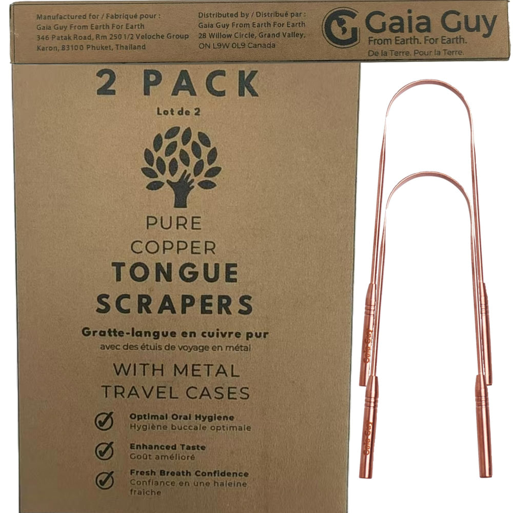 Eco-friendly packaging and Gaia Guy logo