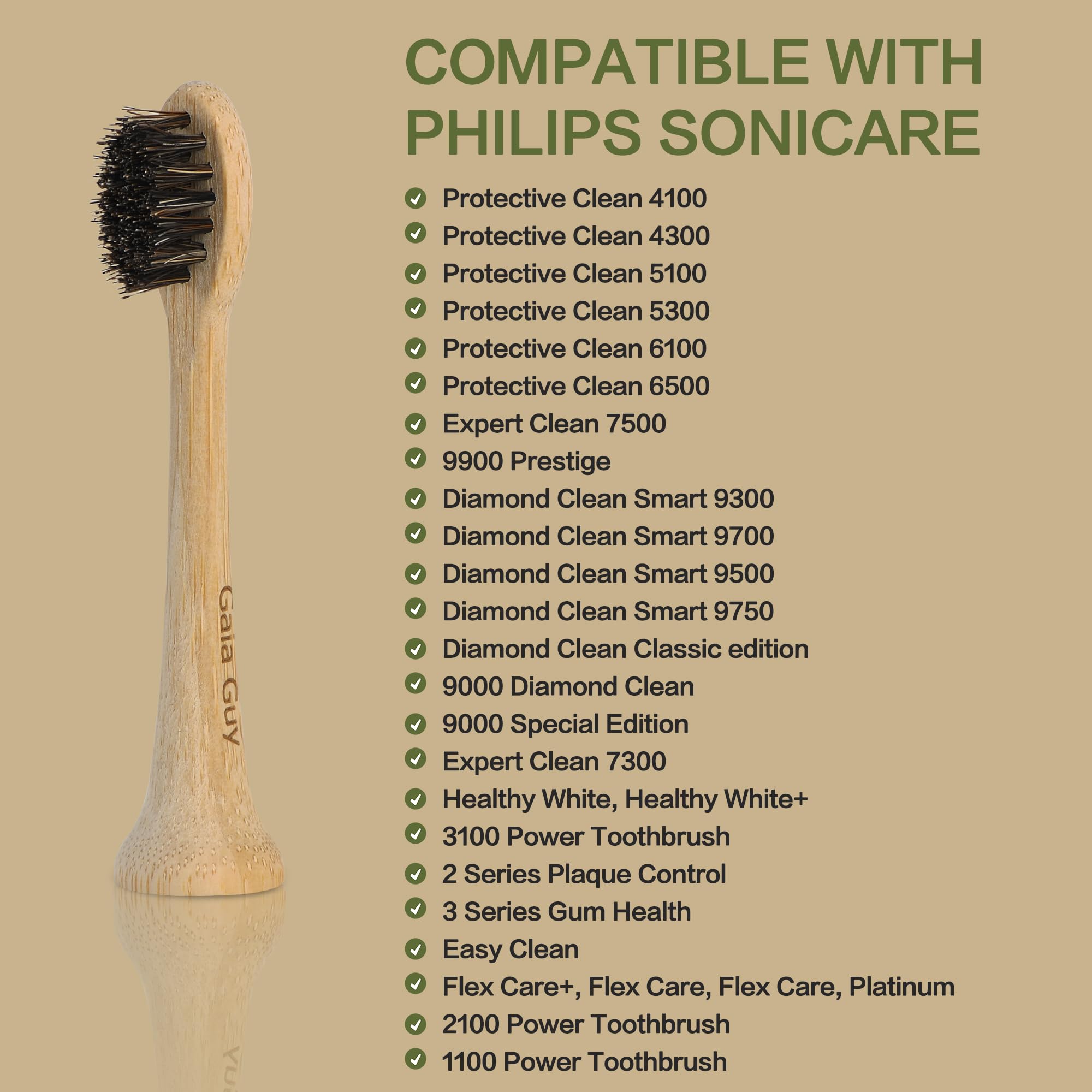 Close-up of bamboo body and natural horsehair bristles
