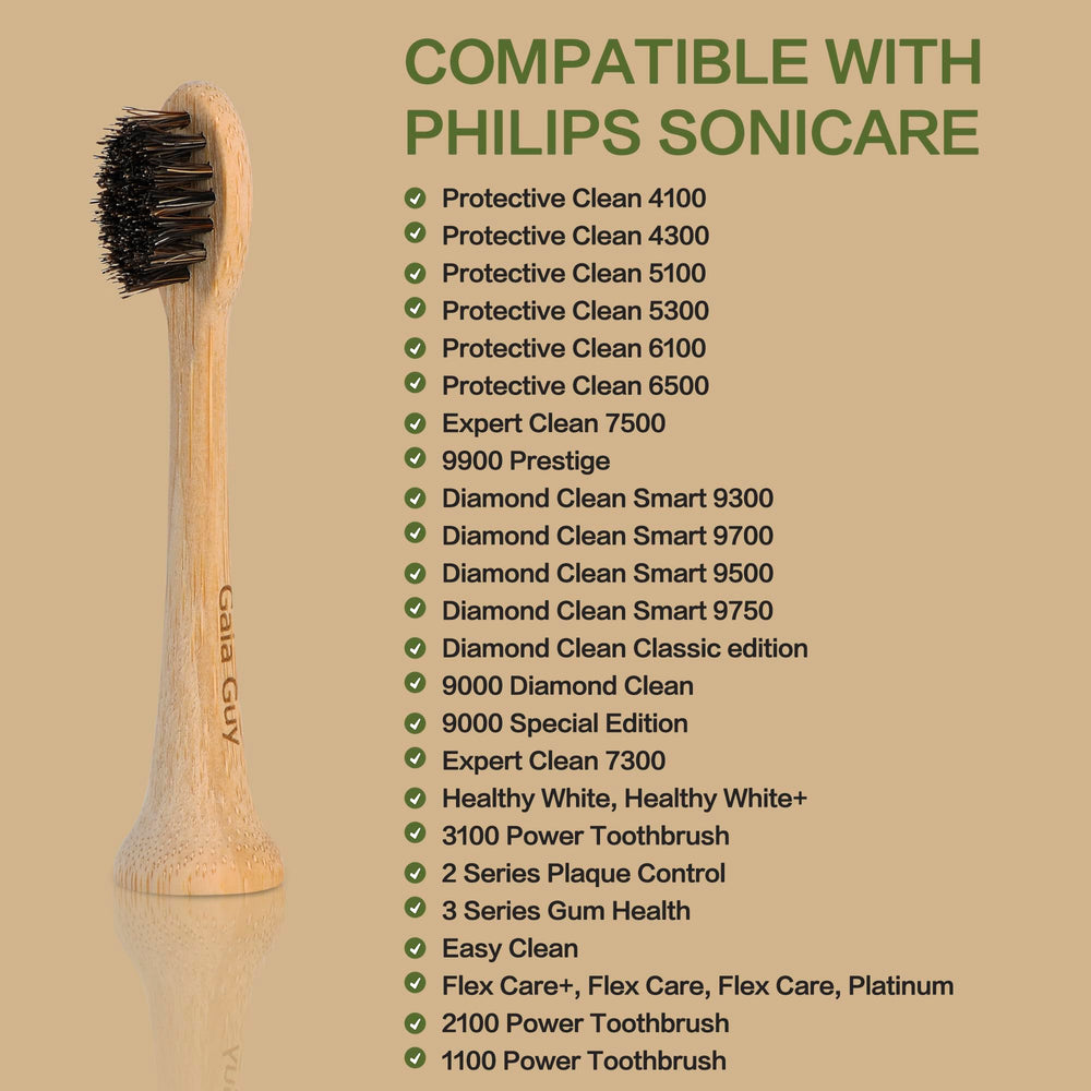 Close-up of bamboo body and natural horsehair bristles