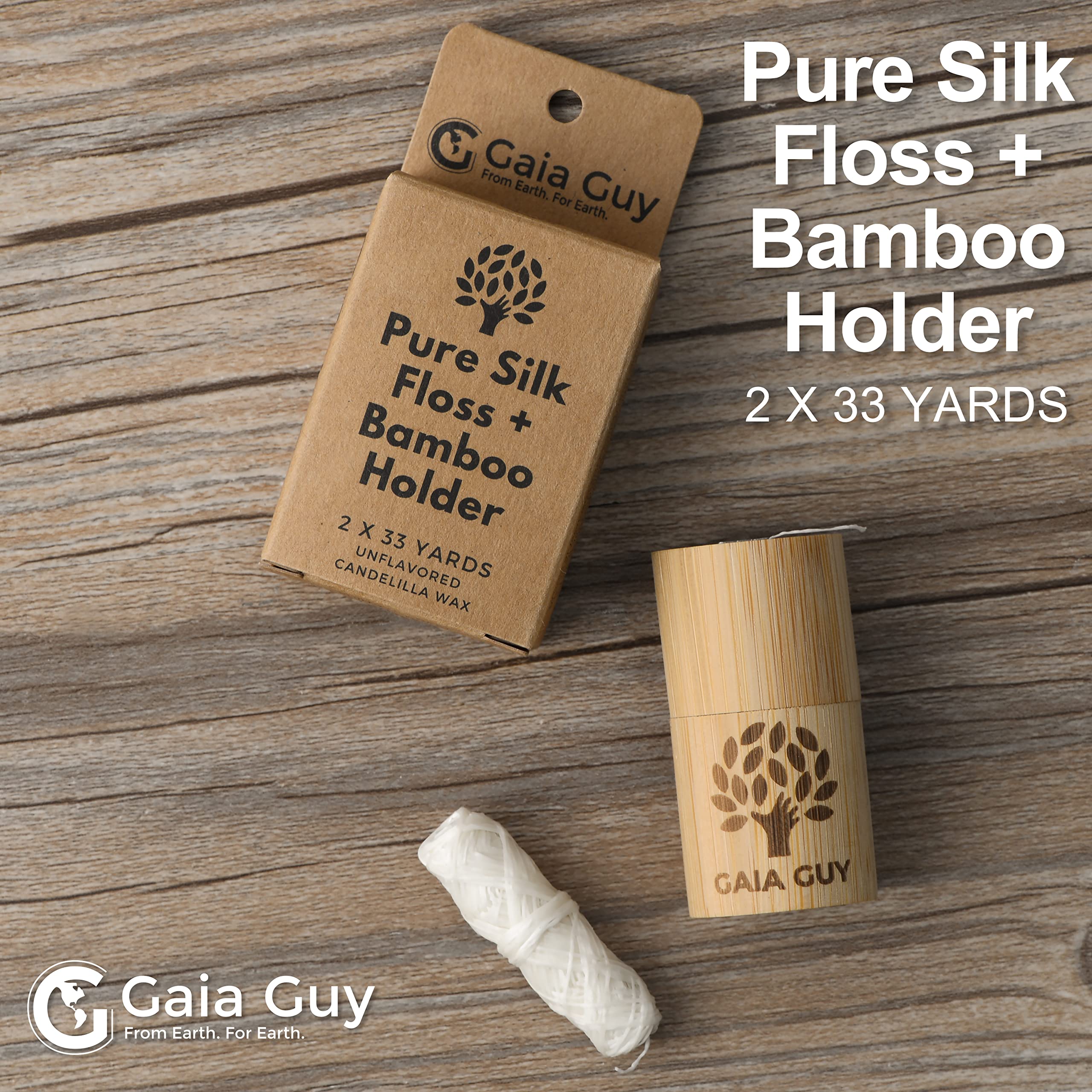 Refill spools for Gaia Guy silk floss