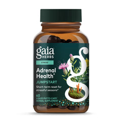 Gaia Herbs Adrenal Health Jump Start bottle exterior