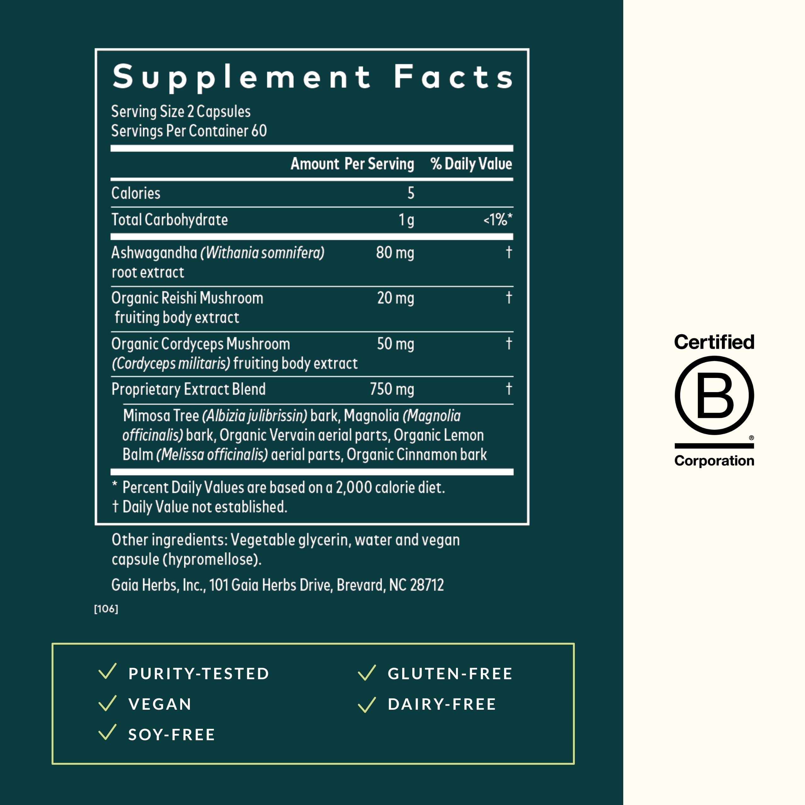 Close-up of liquid phyto-capsules