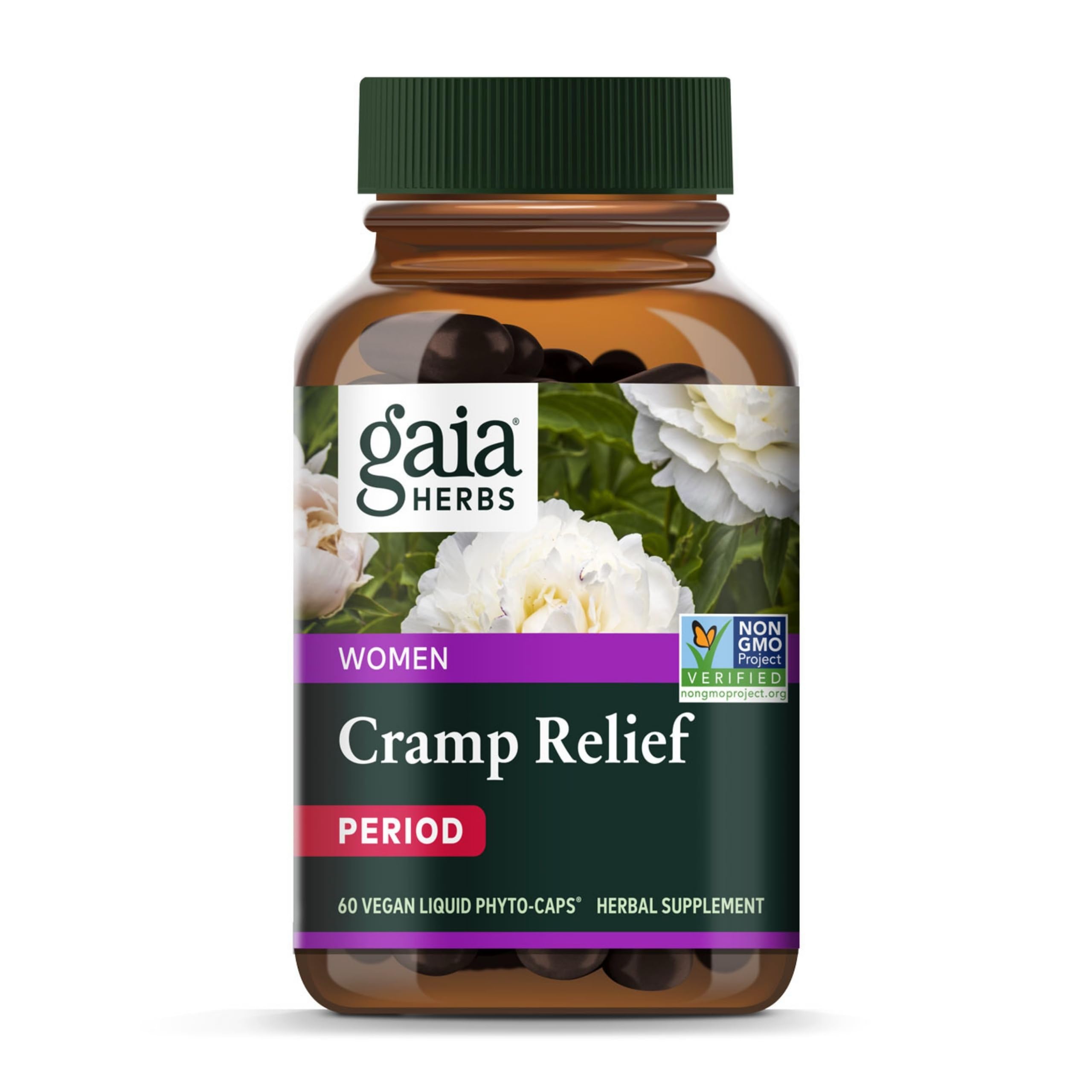 Gaia Herbs Cramp Relief licorice root ingredient