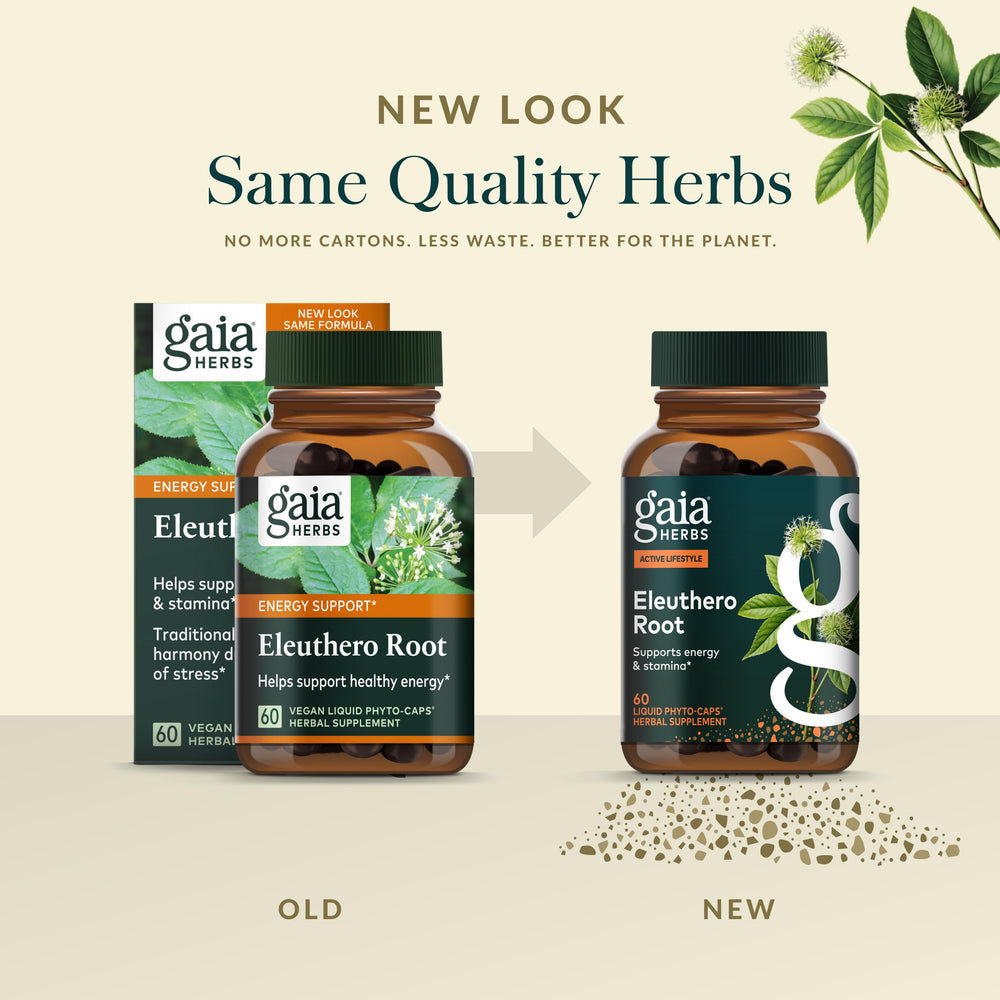 Wellness concept with Eleuthero Root product