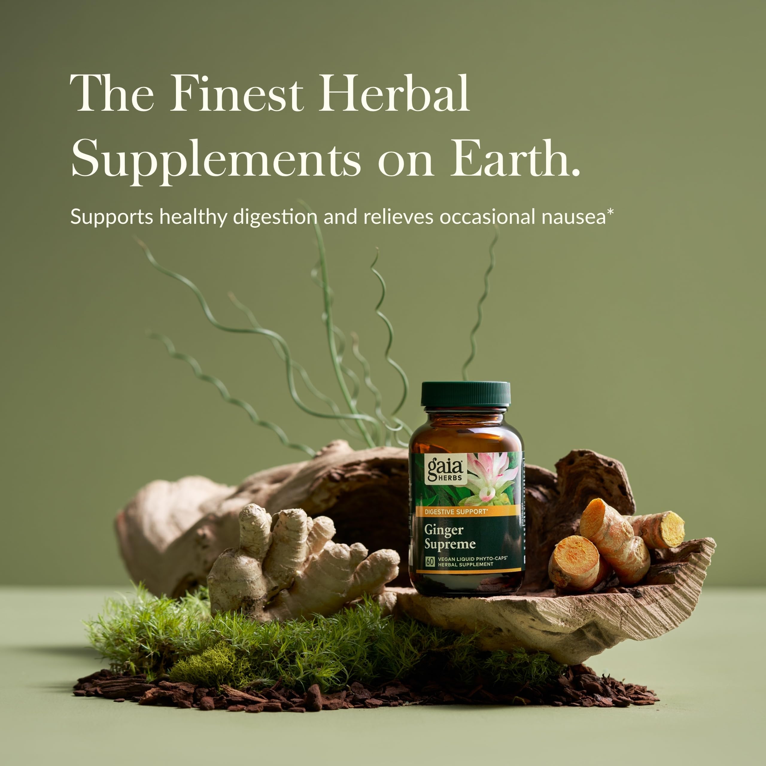 Digestive support feature for Ginger Supreme
