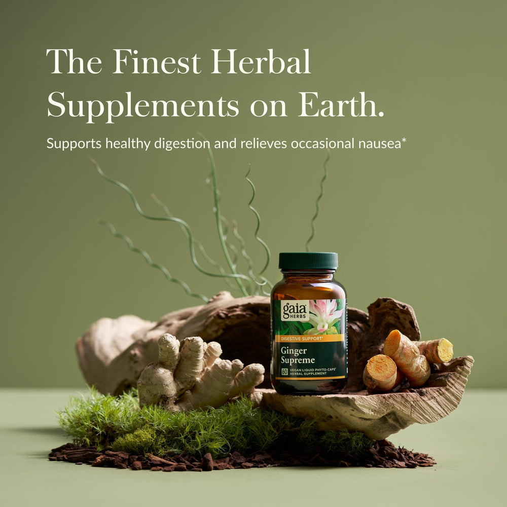 Digestive support feature for Ginger Supreme