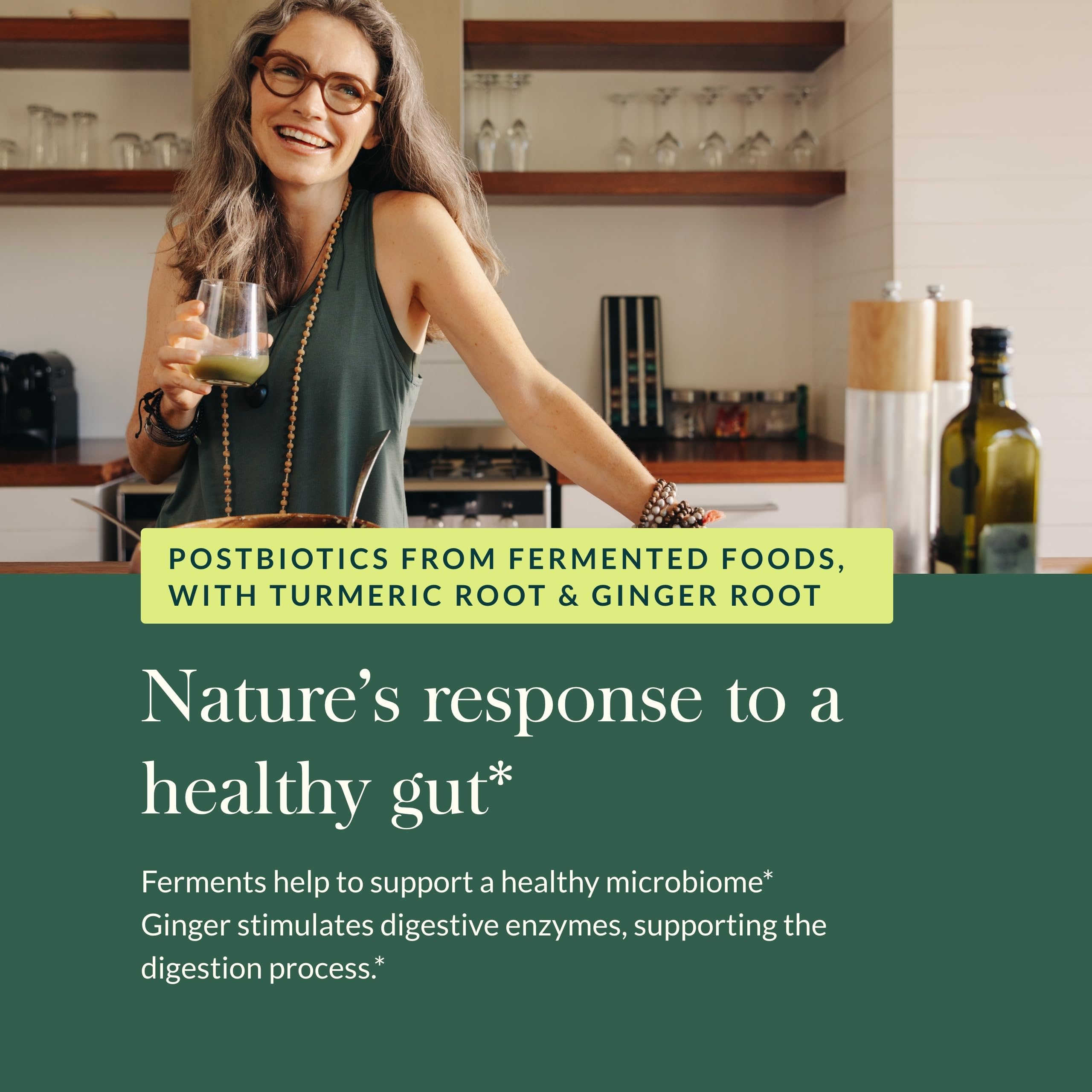 Organic turmeric with ginger sauerkraut juice extract in capsule