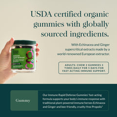 Promunel Bee Propolis detail in Gaia Gummies