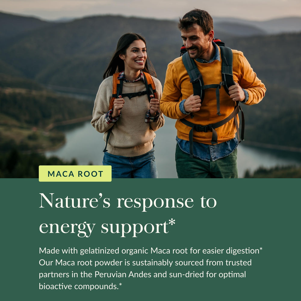 Organic Maca Powder in a vegan, gluten-free formula