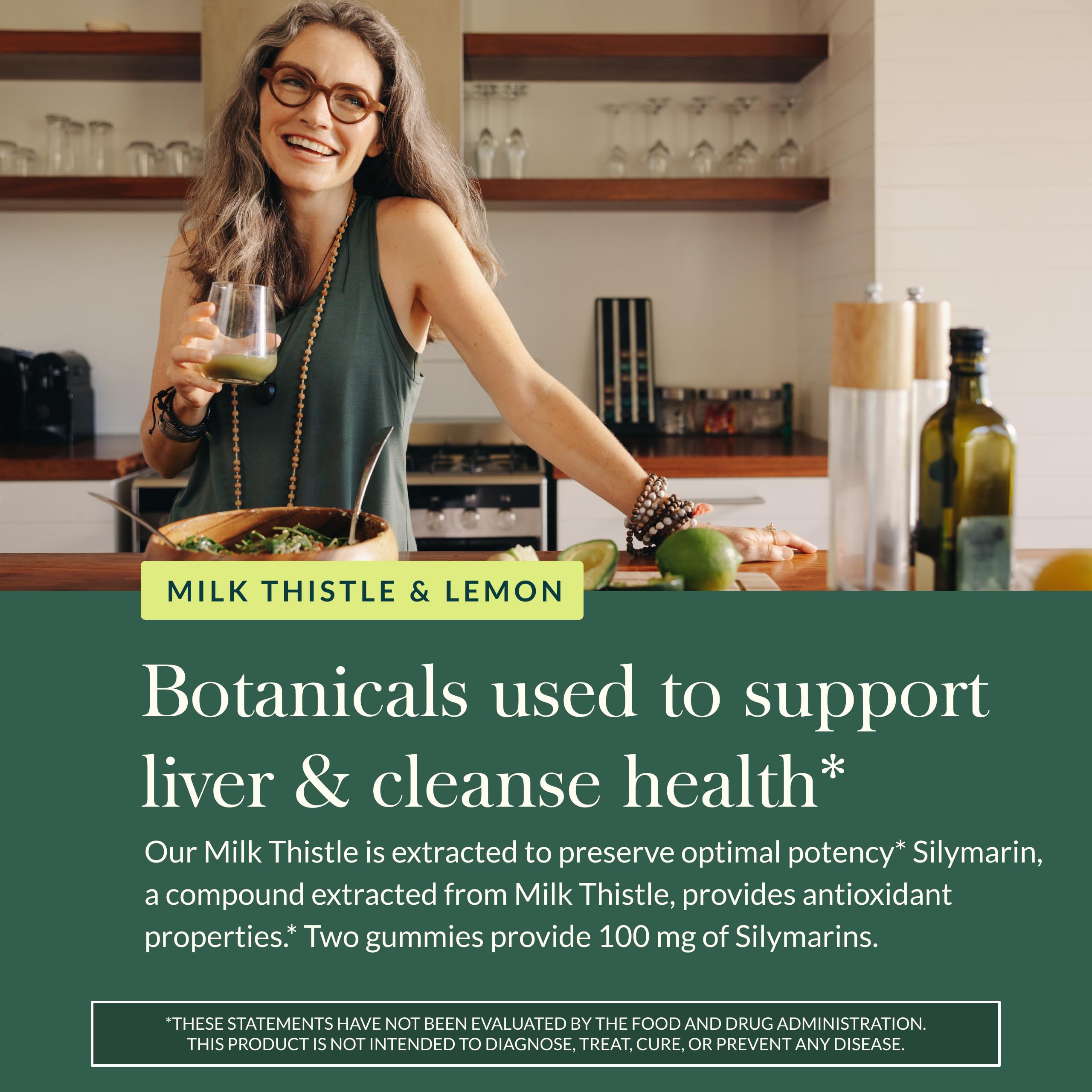 Organic ingredients including apple juice concentrate and lemon peel