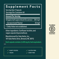 Close-up of vegan liquid phyto-capsules