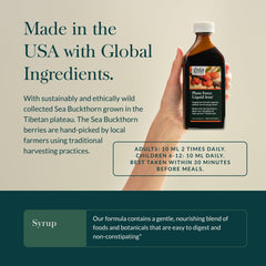 Bottle with dropper cap and product label detail