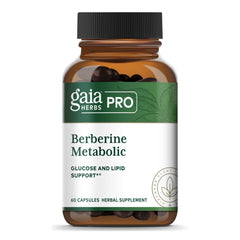 GAIA Herbs PRO Berberine Metabolic bottle and label