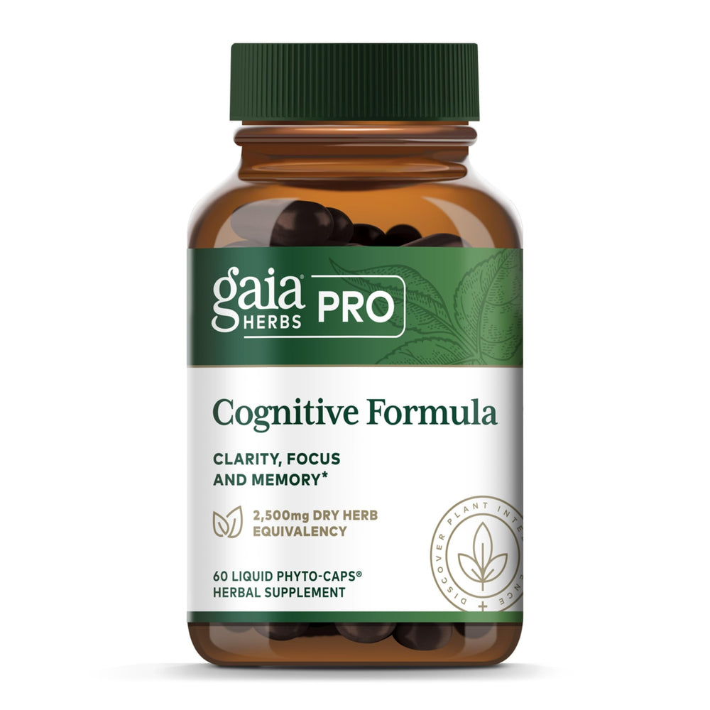GAIA Herbs PRO Cognitive Formula brain health capsules