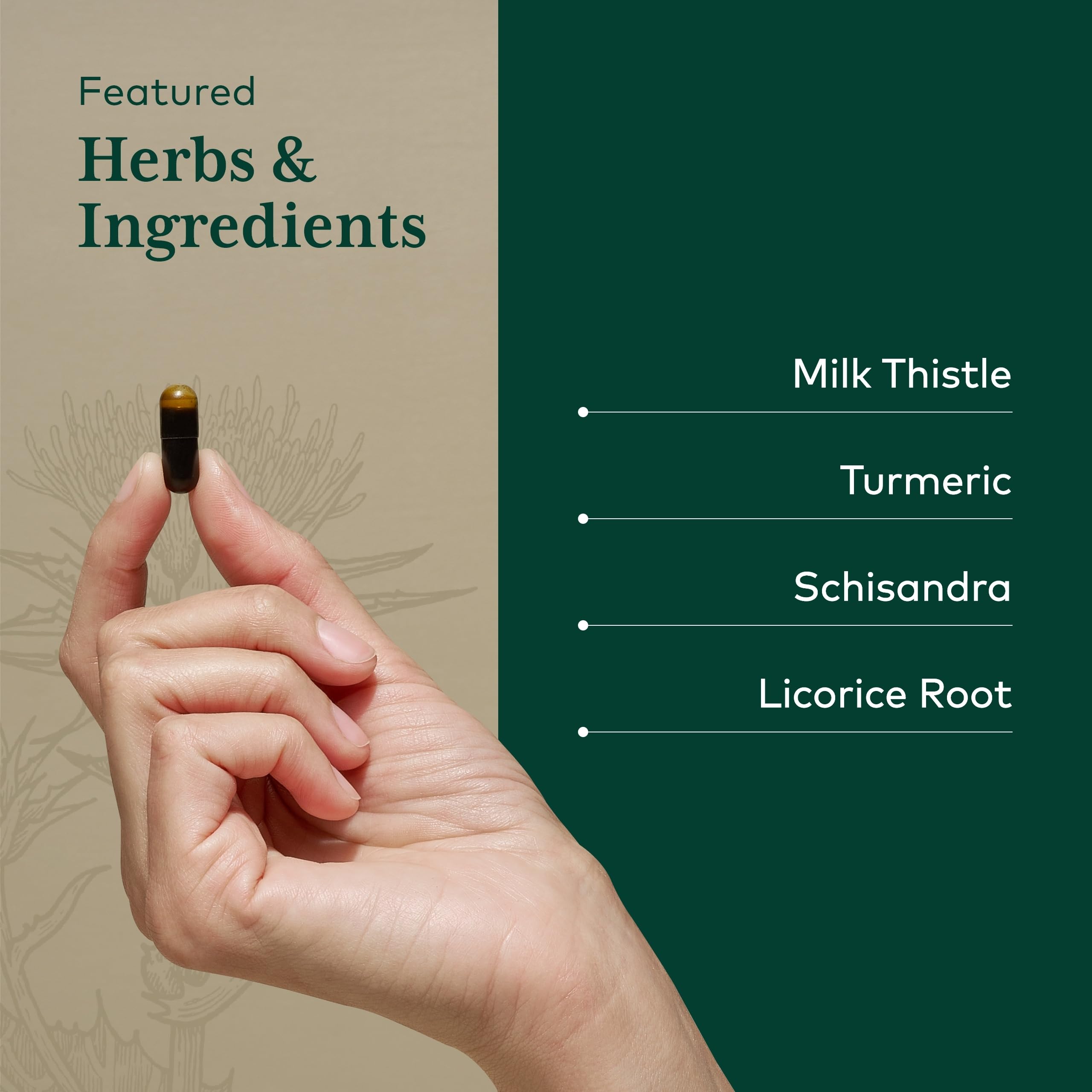 Label highlighting vegan, organic and gluten-free status