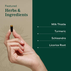 Label highlighting vegan, organic and gluten-free status