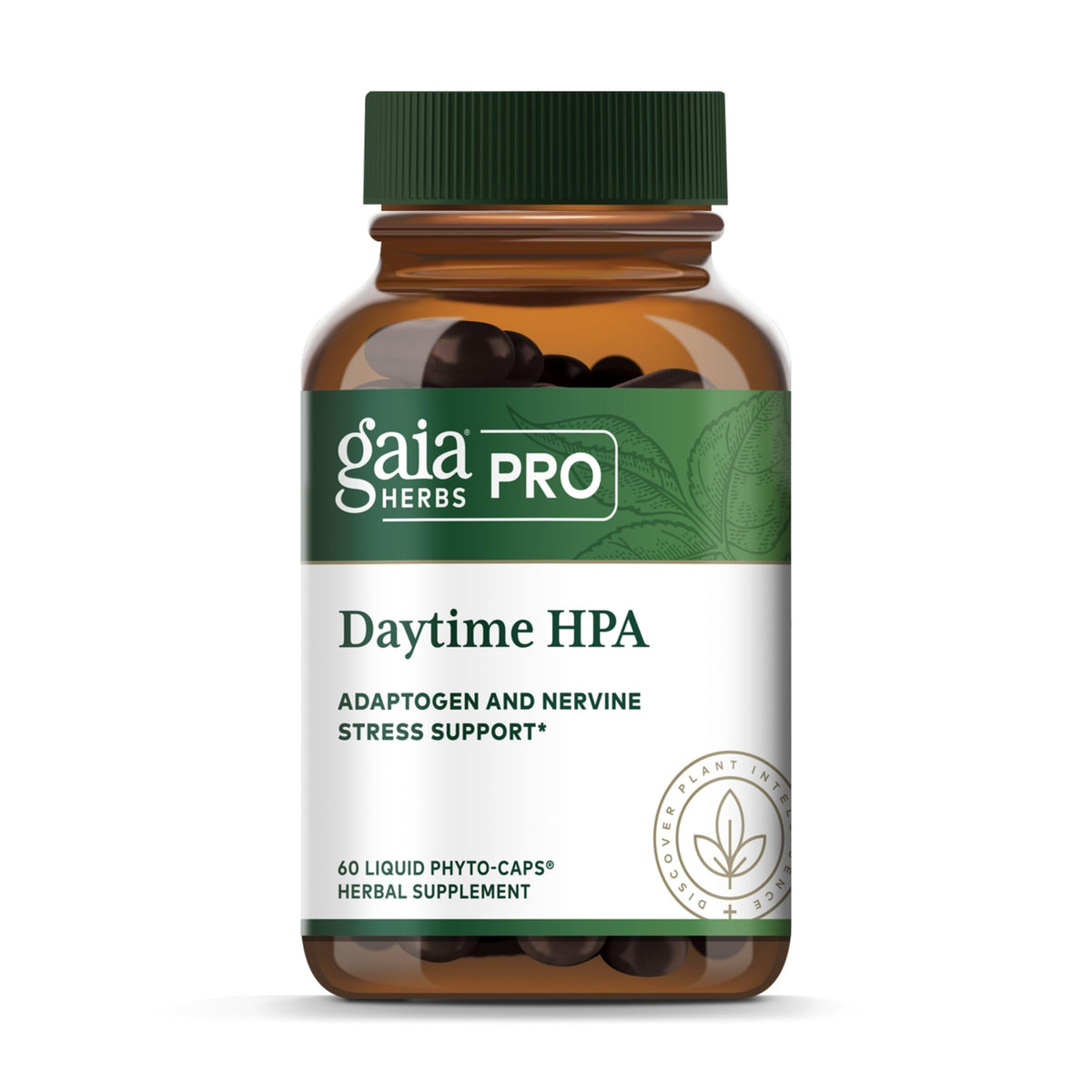 GAIA Herbs PRO Daytime HPA 60-caps bottle