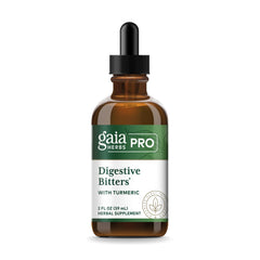Gaia Herbs PRO Digestive Bitters with Turmeric 2 oz bottle