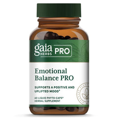 Gaia Herbs PRO Emotional Balance bottle with label