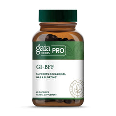 Gaia Herbs PRO GI-BFF Digestive Health Supplement bottle label
