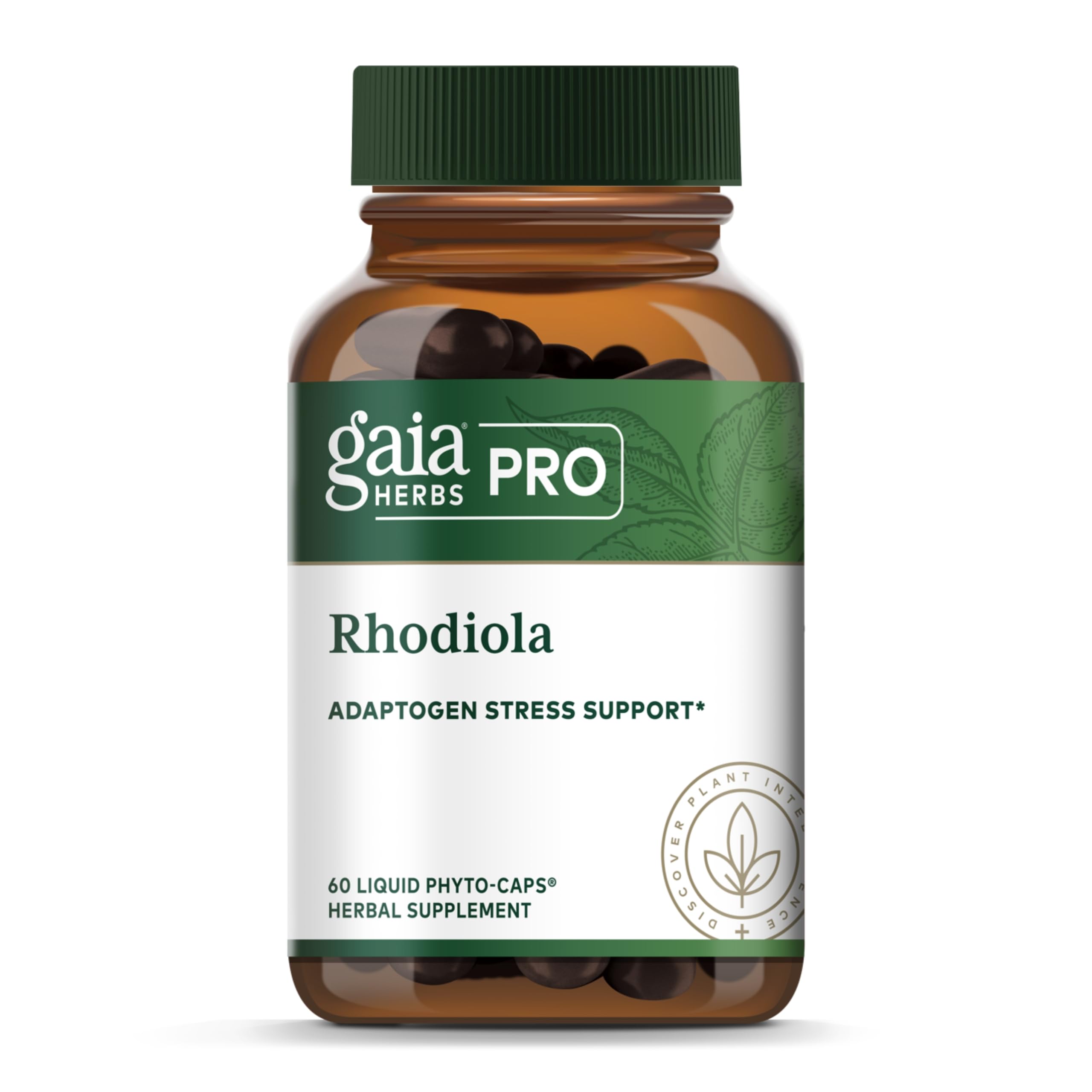 GAIA Herbs PRO Rhodiola Phyto-Caps bottle