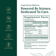 Close-up of Pomanox pomegranate extract