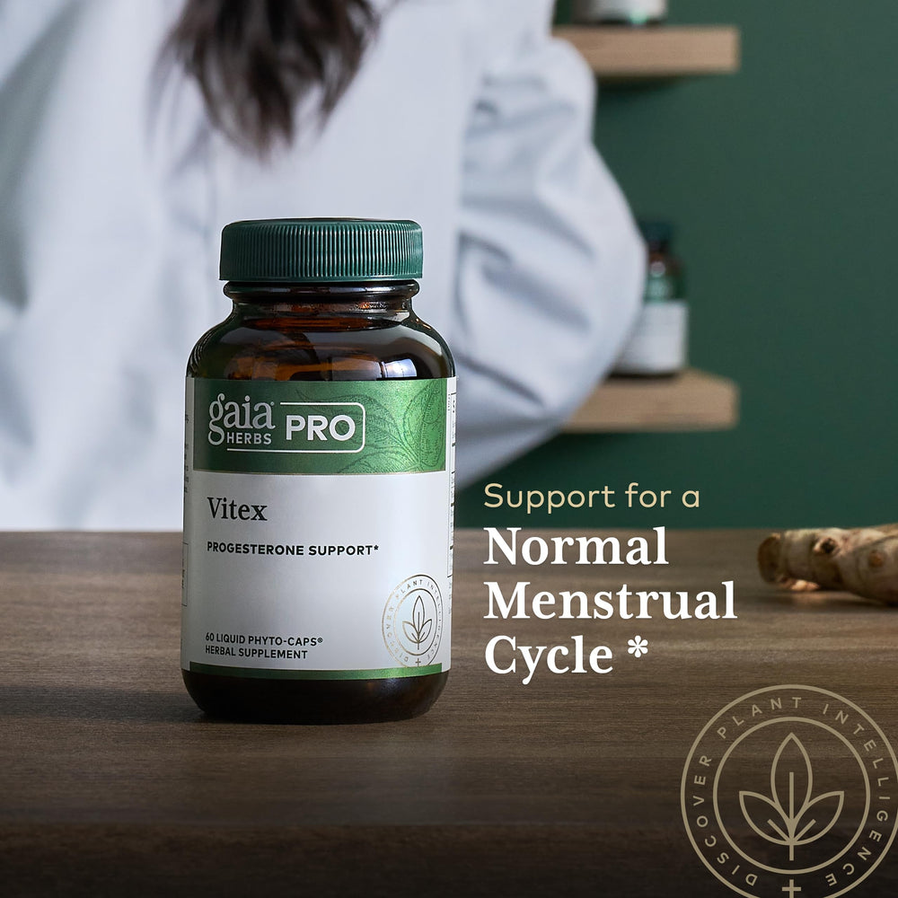 500 mg chaste tree berry per serving in Vitex PRO