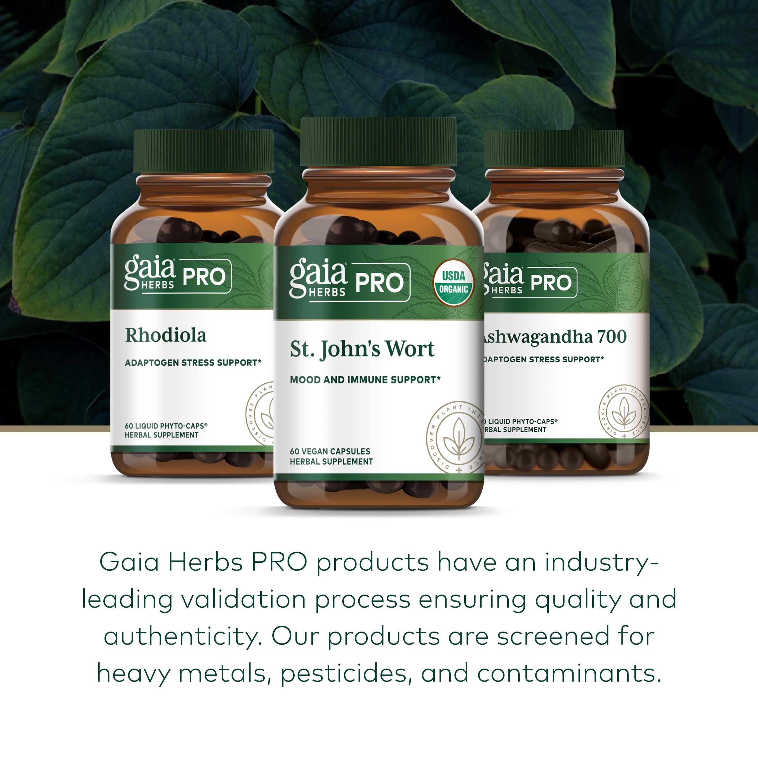 Gaia Herbs quality testing and potency assurance