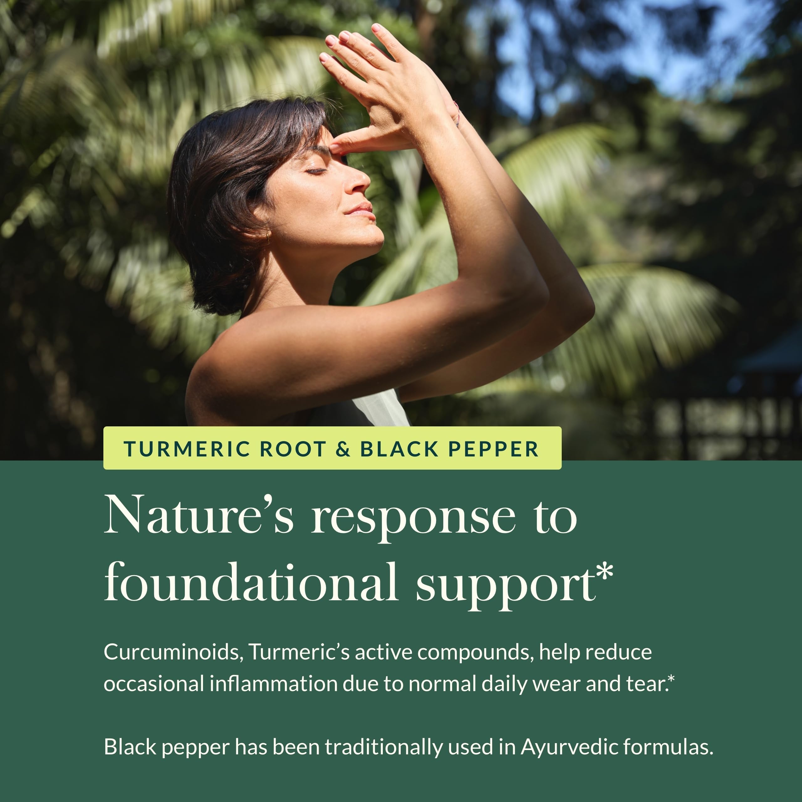 Black pepper imagery enhancing turmeric absorption