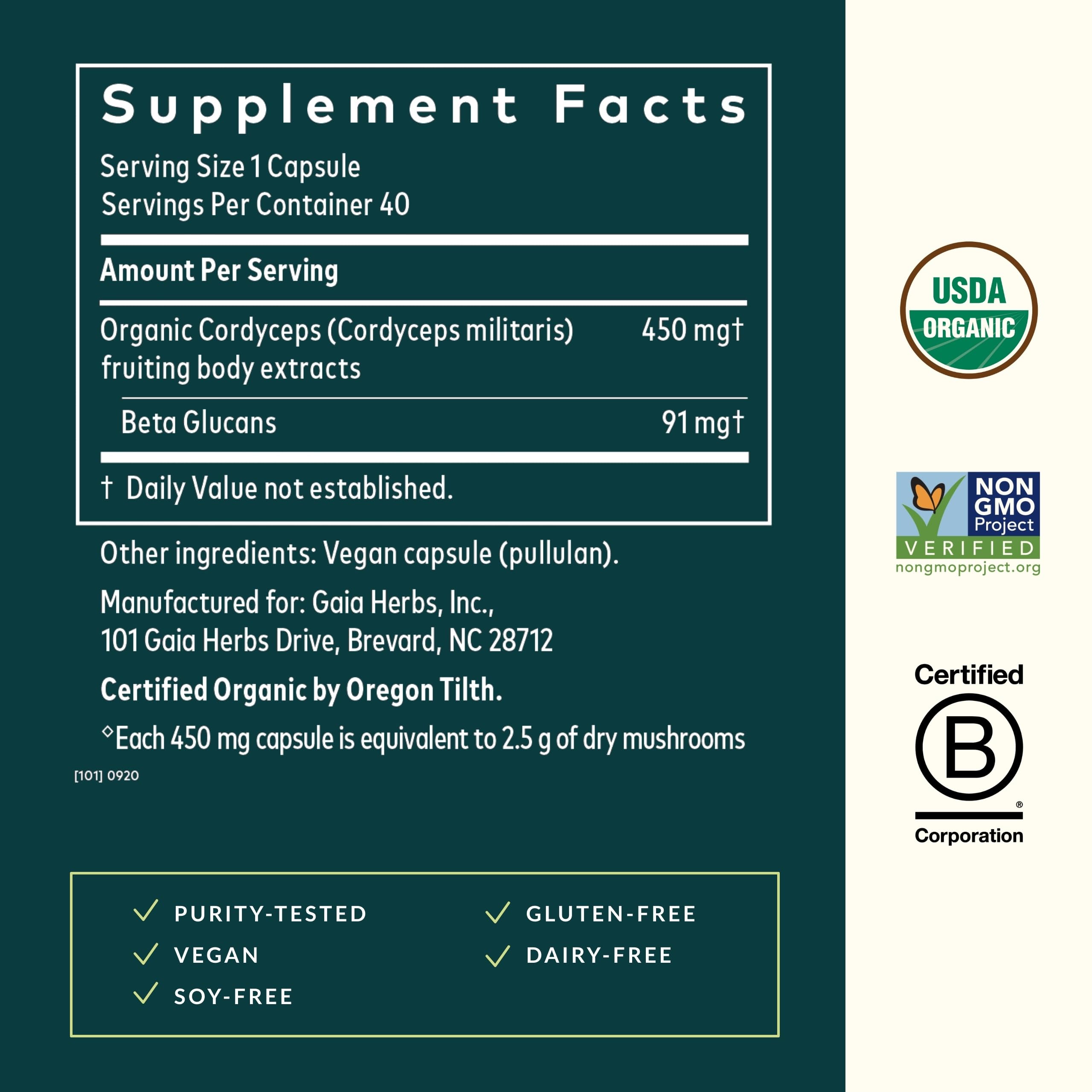 Gaia Herbs vegan liquid phyto-capsules product