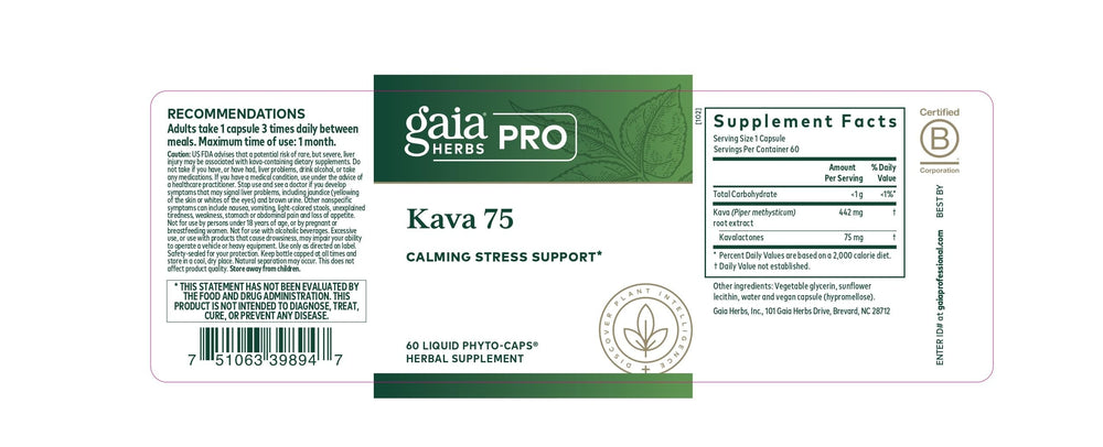 Illustration of sustainable kava sourcing from Vanuatu for Gaia Herbs PRO Kava 75
