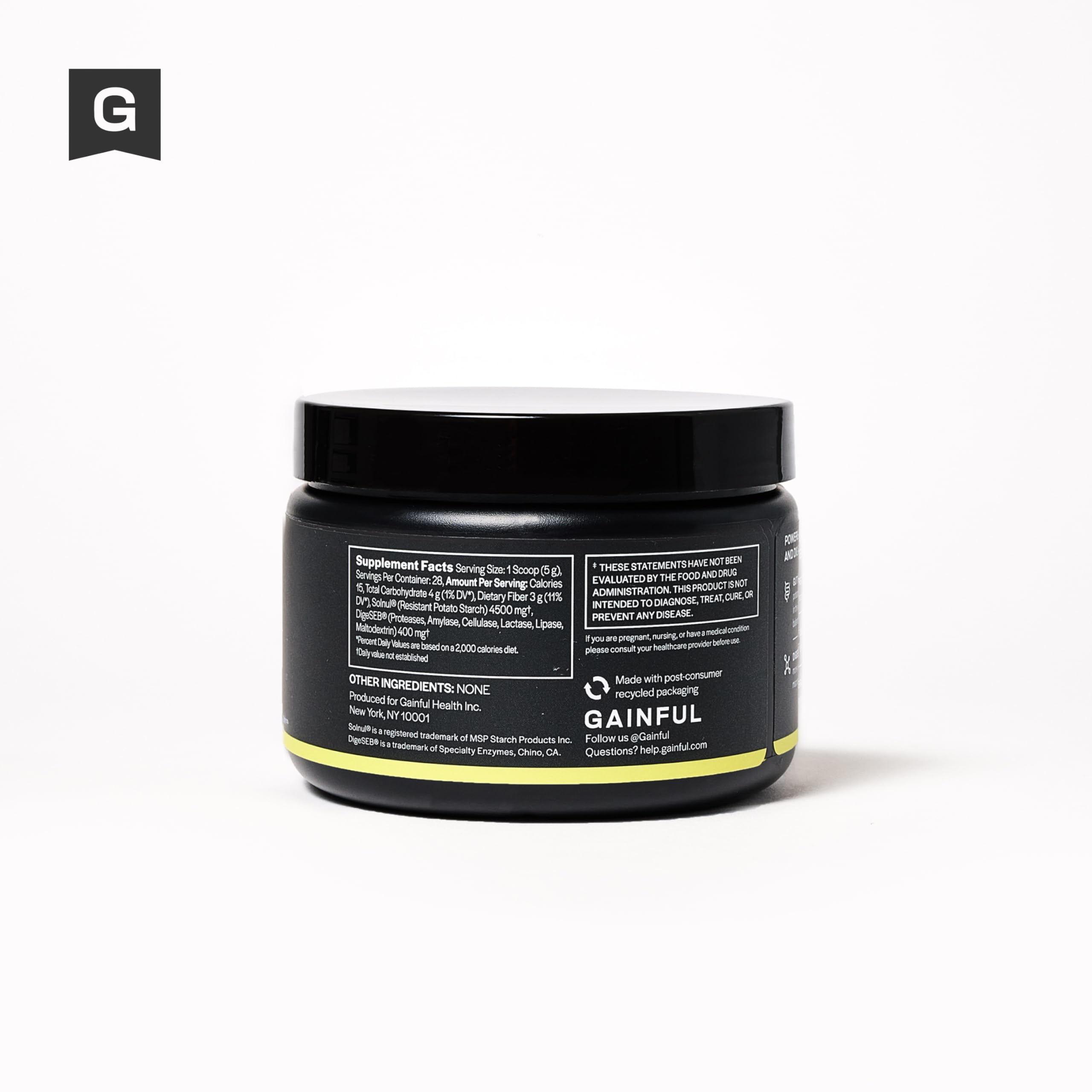 Gainful Gut Health Powder package