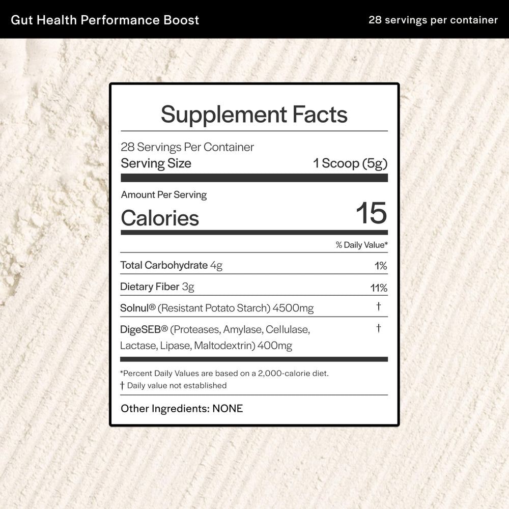 Gainful Solnul prebiotic starch image highlighting natural potato-derived fiber supporting gut balance.