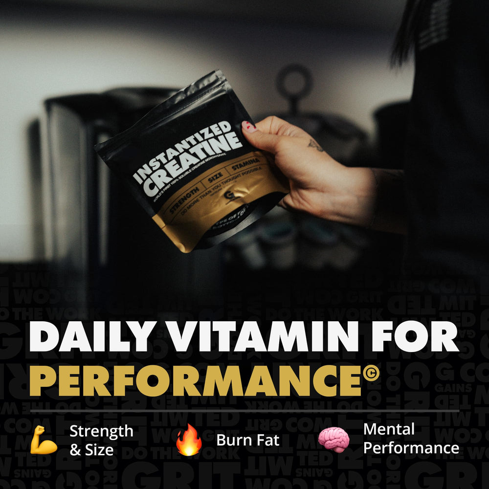 Athlete performing strength training