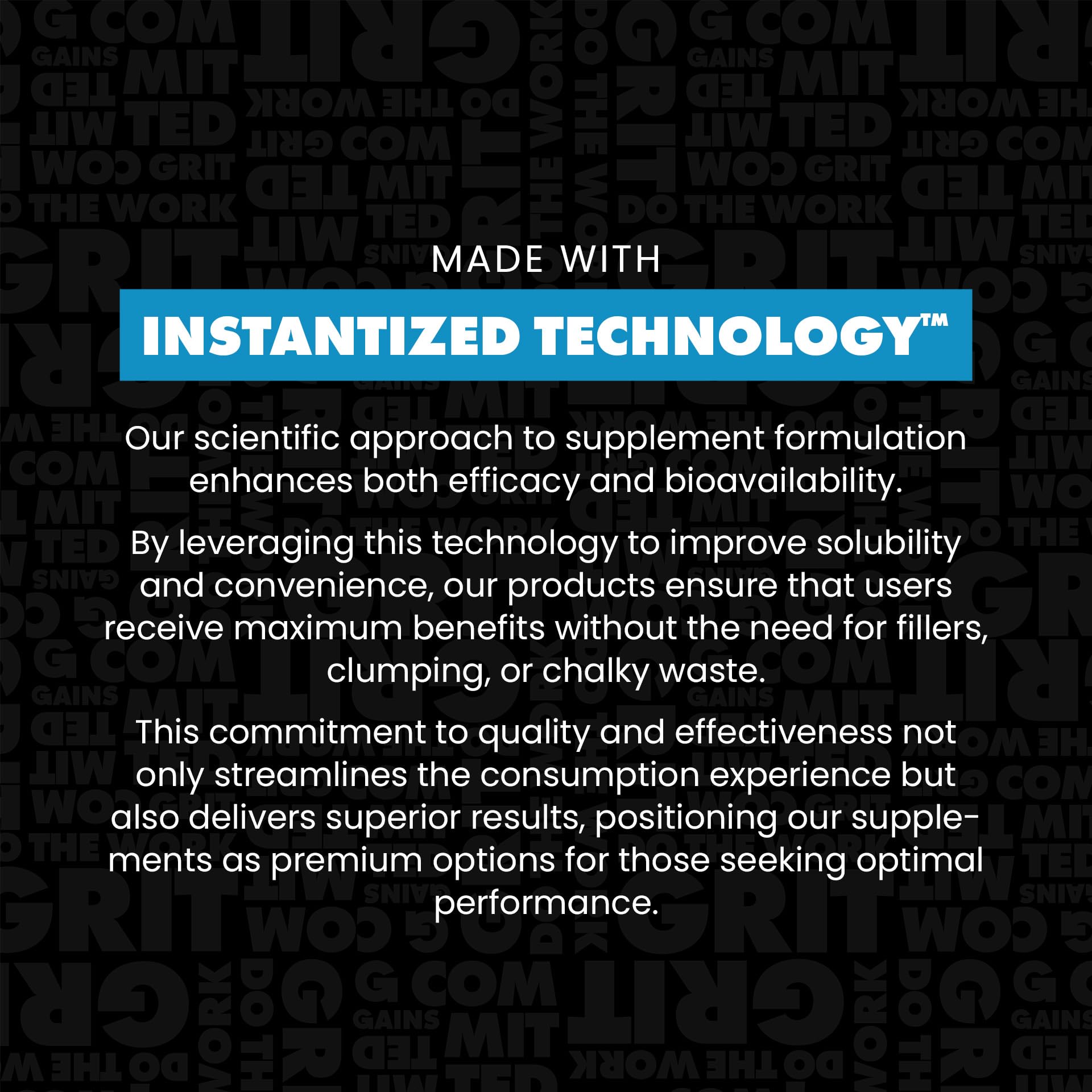GAINS IN BULK glycerol powder in glass demonstrates hydration and endurance during workouts