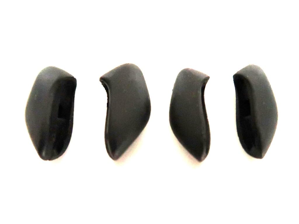 Nose pads and earsocks kit for Oakley Flak Jacket XLJ Black - front view