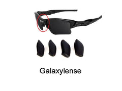 Nose pad silicone material detail - GalaxyLens kit for Oakley Flak Jacket XLJ Black