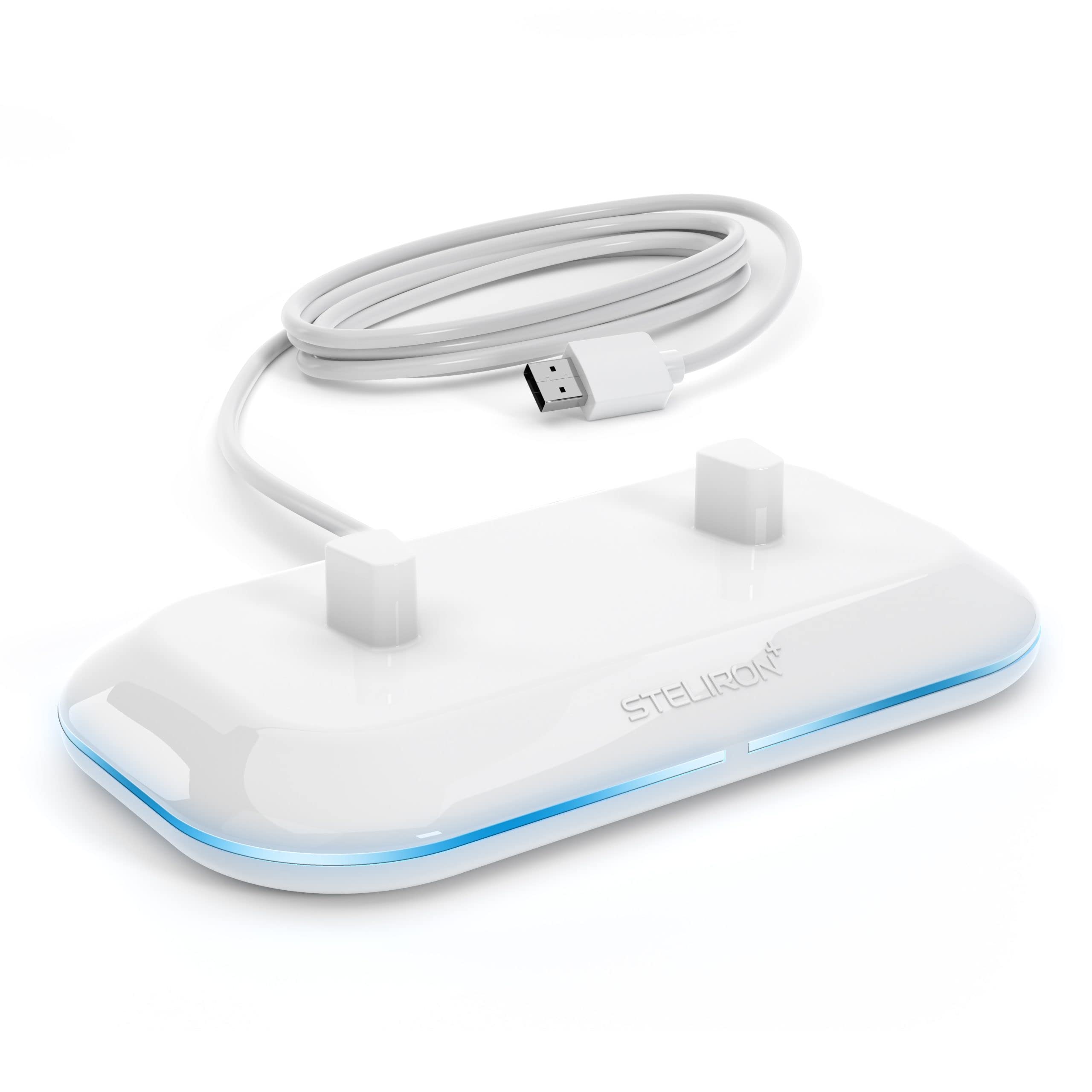 Close-up of Galvanox dual charger