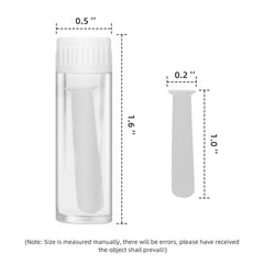 Close-up of soft silicone suction cup for safe lens removal