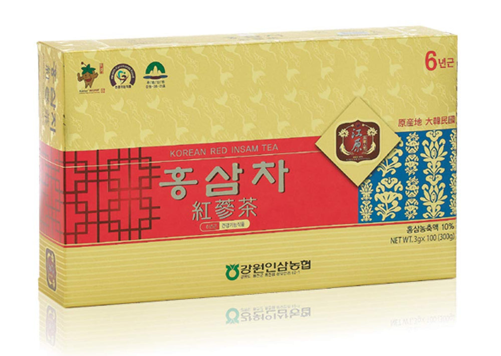 Gangwoninsam Korean Red Ginseng Tea packets (3g each)