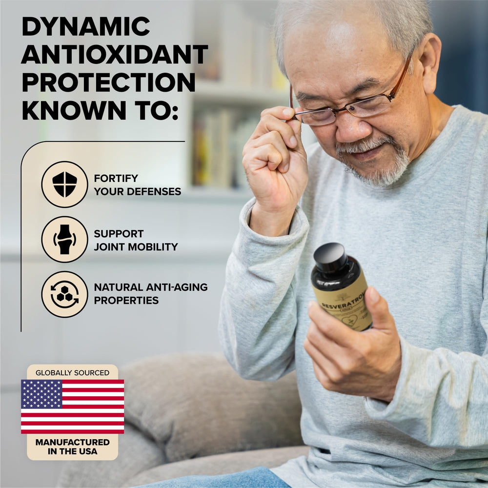 Benefits highlight emphasizing antioxidants and polyphenols