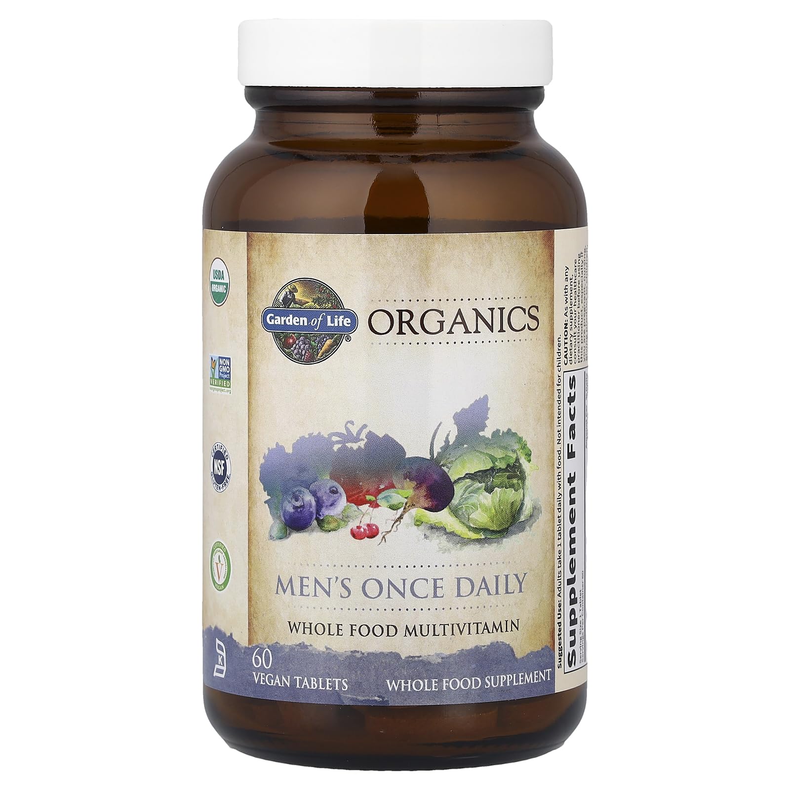 Organic fruits and vegetables used in production