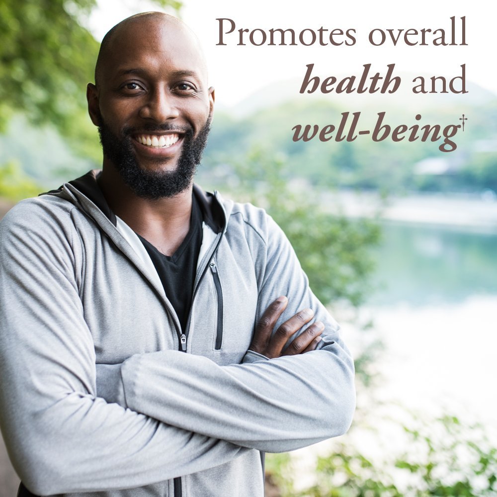 Label indicating Certified Organic and Non-GMO for Men's Multi 40+