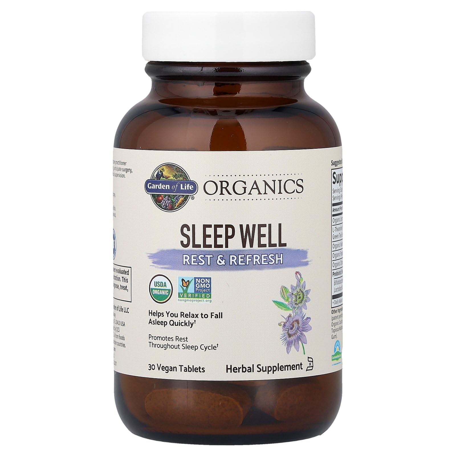 Chamomile flowers in Sleep Well herbal blend