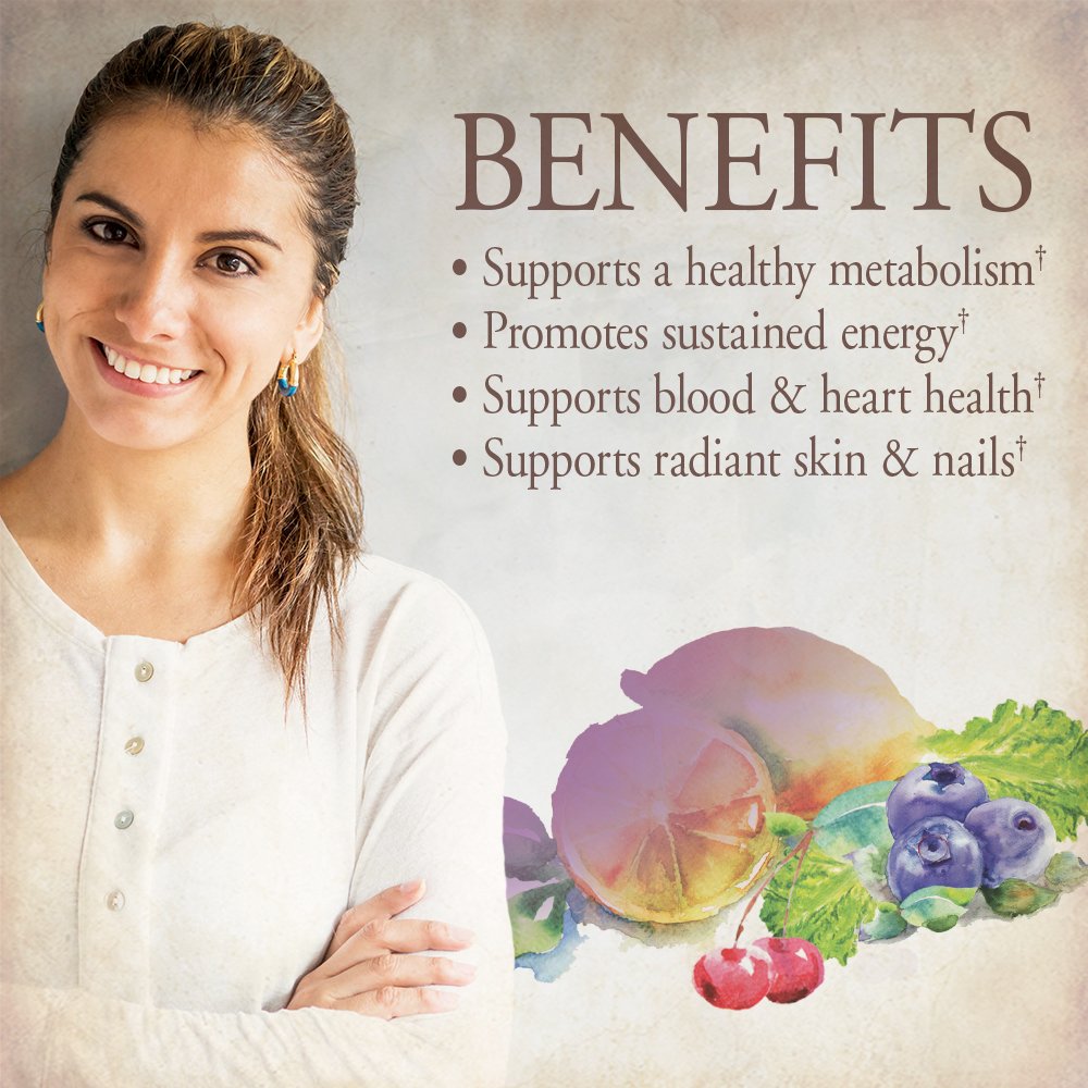 Close-up of one daily women's multivitamin tablet