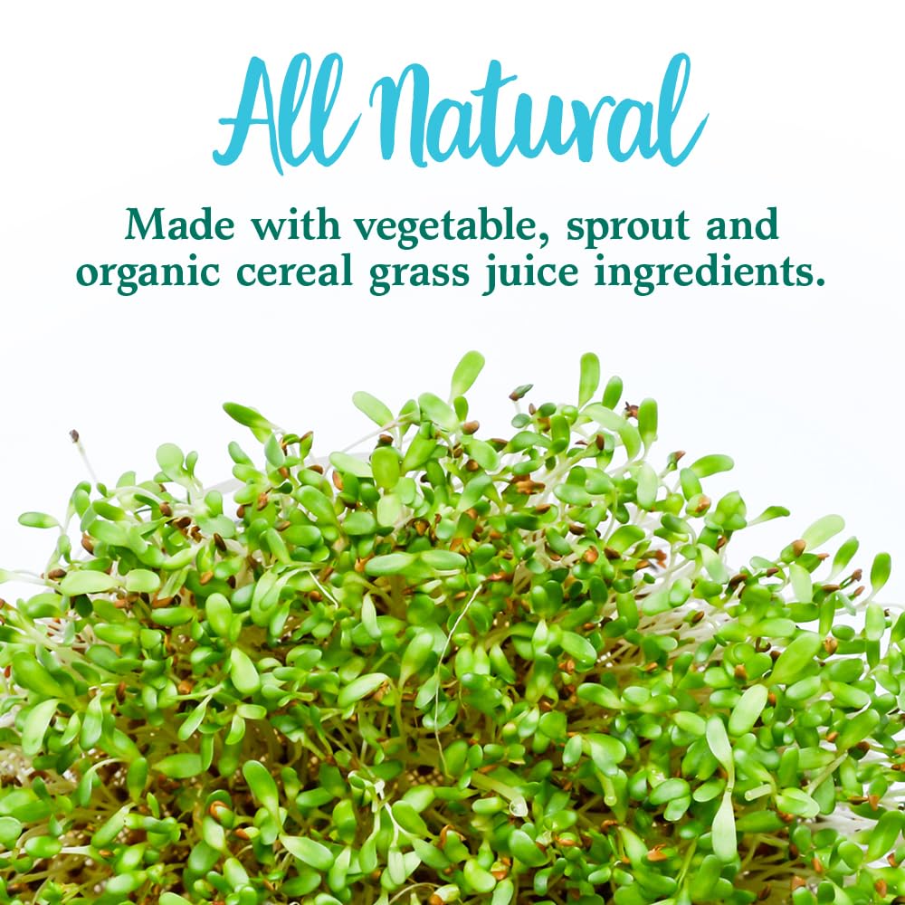 Product benefits badge: no artificial colors, flavors or preservatives